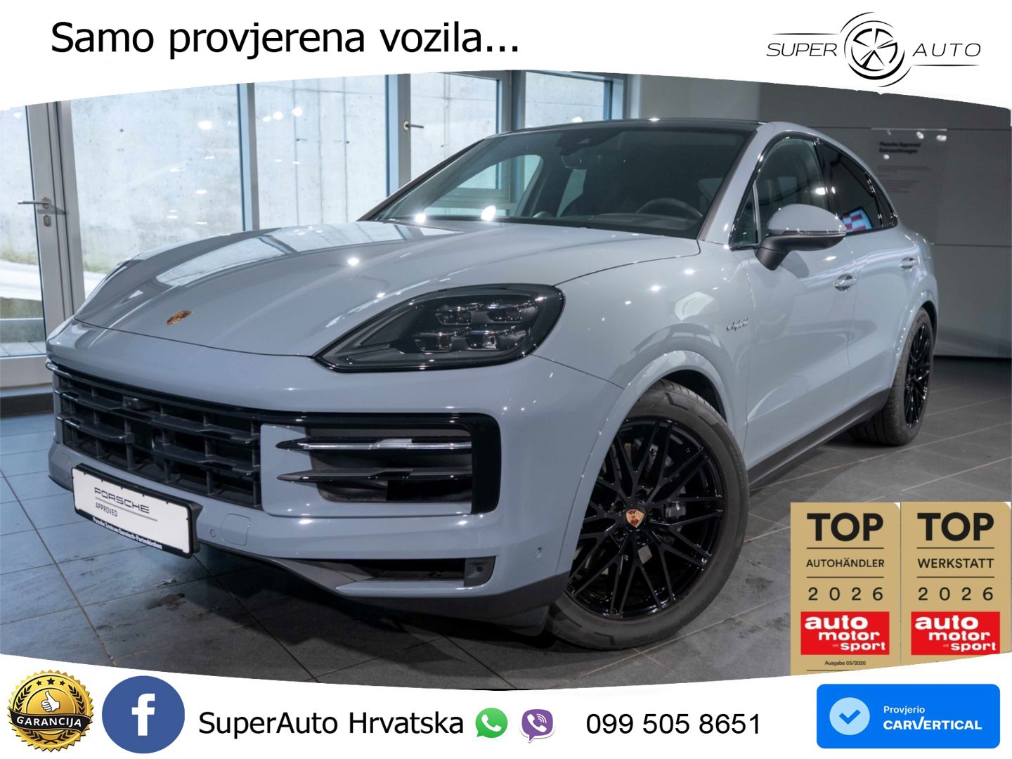 Porsche Cayenne Coupe 3.0 V6 (470 KS) E-Hybrid Tiptronic S
