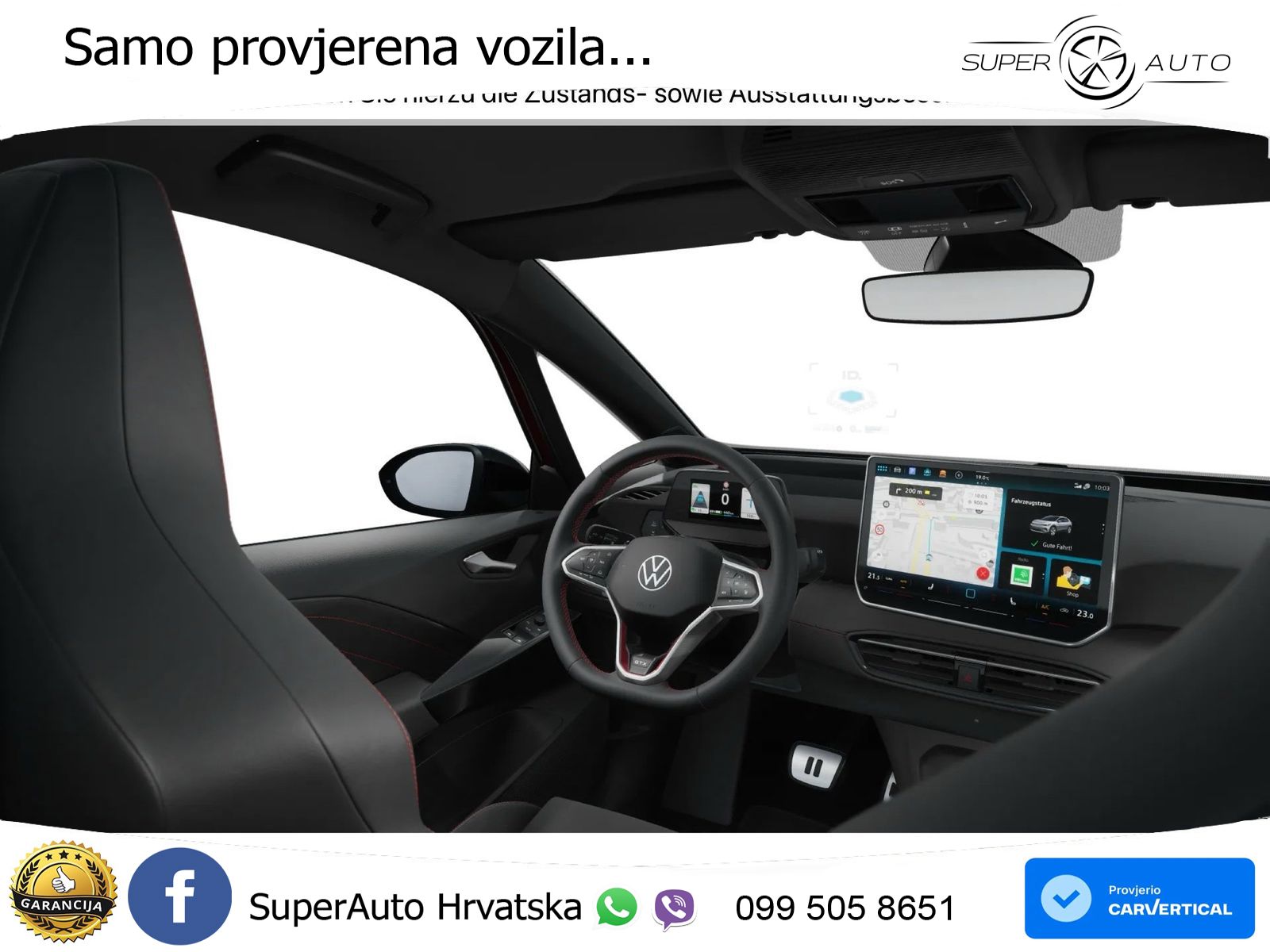 Volkswagen ID.3 GTX 84 kWh (286 KS) LED+GR SJED+ACC