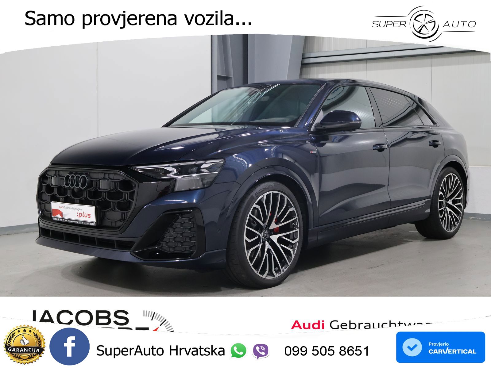 Audi Q8 50 TDI V6 (286 KS) quattro Tiptronic