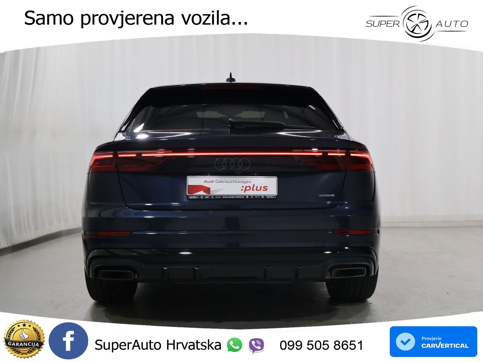 Audi Q8 50 TDI V6 (286 KS) quattro Tiptronic