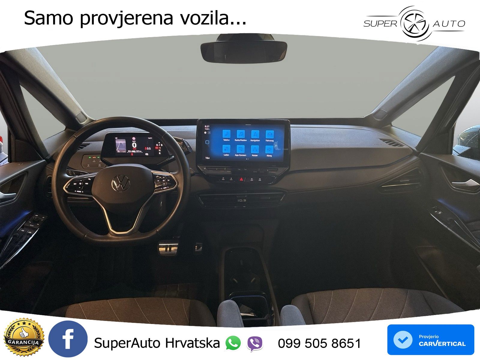Volkswagen ID.3 Pro 62 kWh (204 KS) LED+ACC