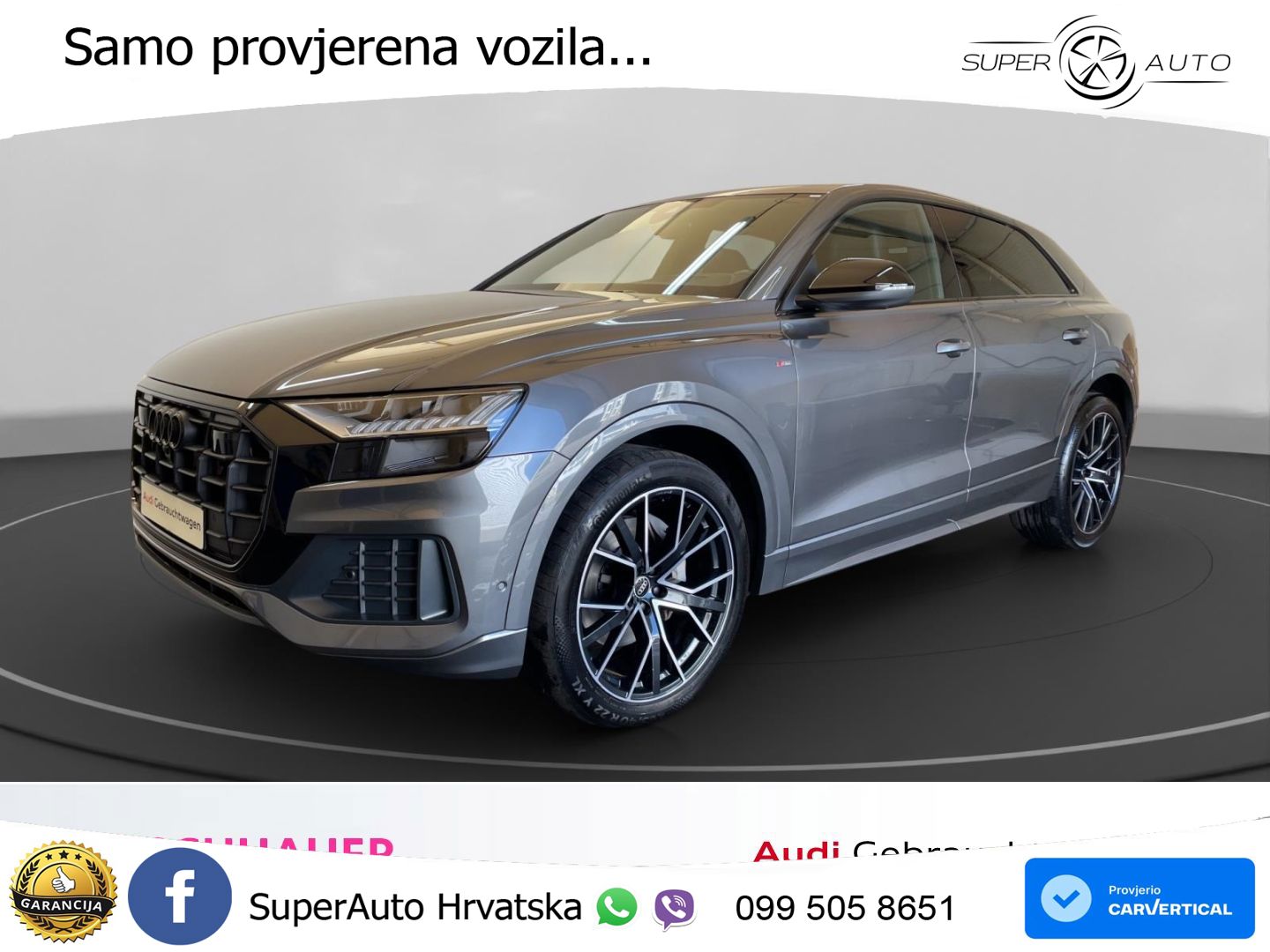 Audi Q8 50 TDI V6 (286 KS) quattro Tiptronic