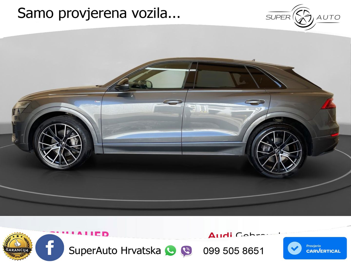 Audi Q8 50 TDI V6 (286 KS) quattro Tiptronic