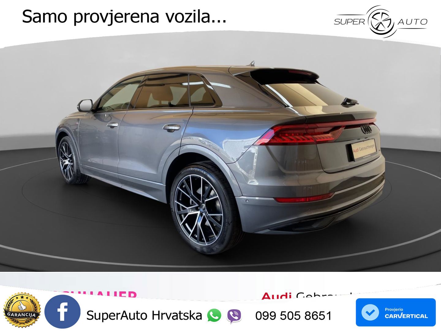 Audi Q8 50 TDI V6 (286 KS) quattro Tiptronic