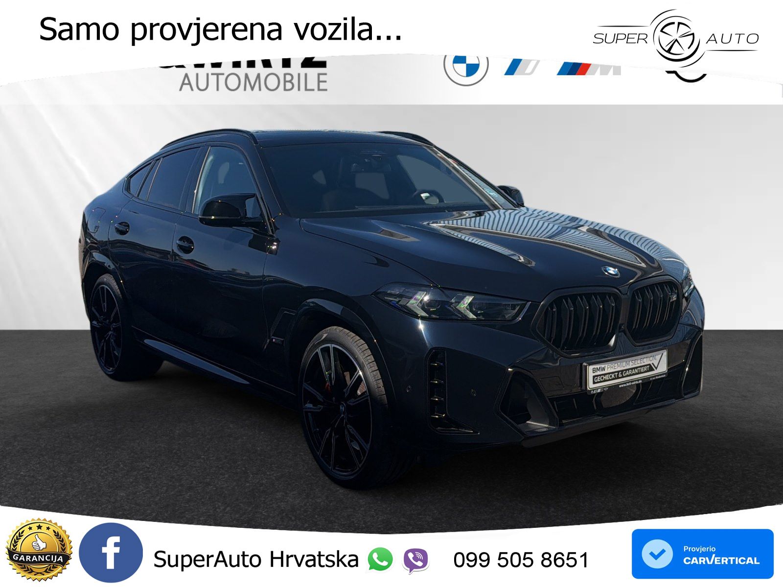 BMW X6 M60i V8 (530 KS) xDrive Steptronic LED+GR SJED+ACC