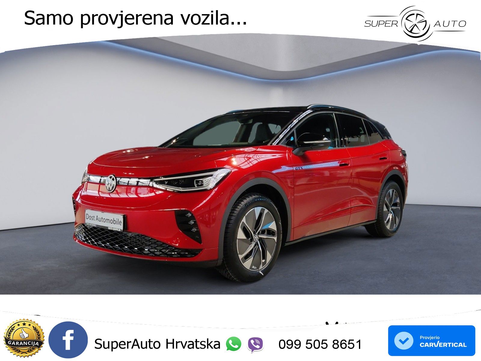 Volkswagen ID.4 GTX 82 kWh (340 KS) 4MOTION