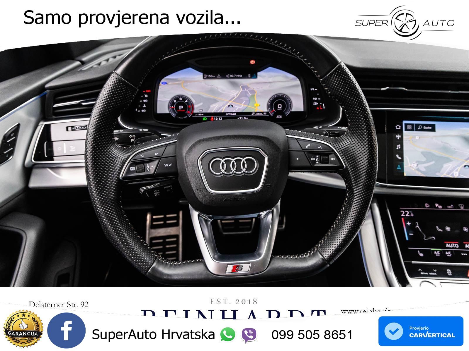 Audi Q8 50 TDI V6 (286 KS) quattro Tiptronic