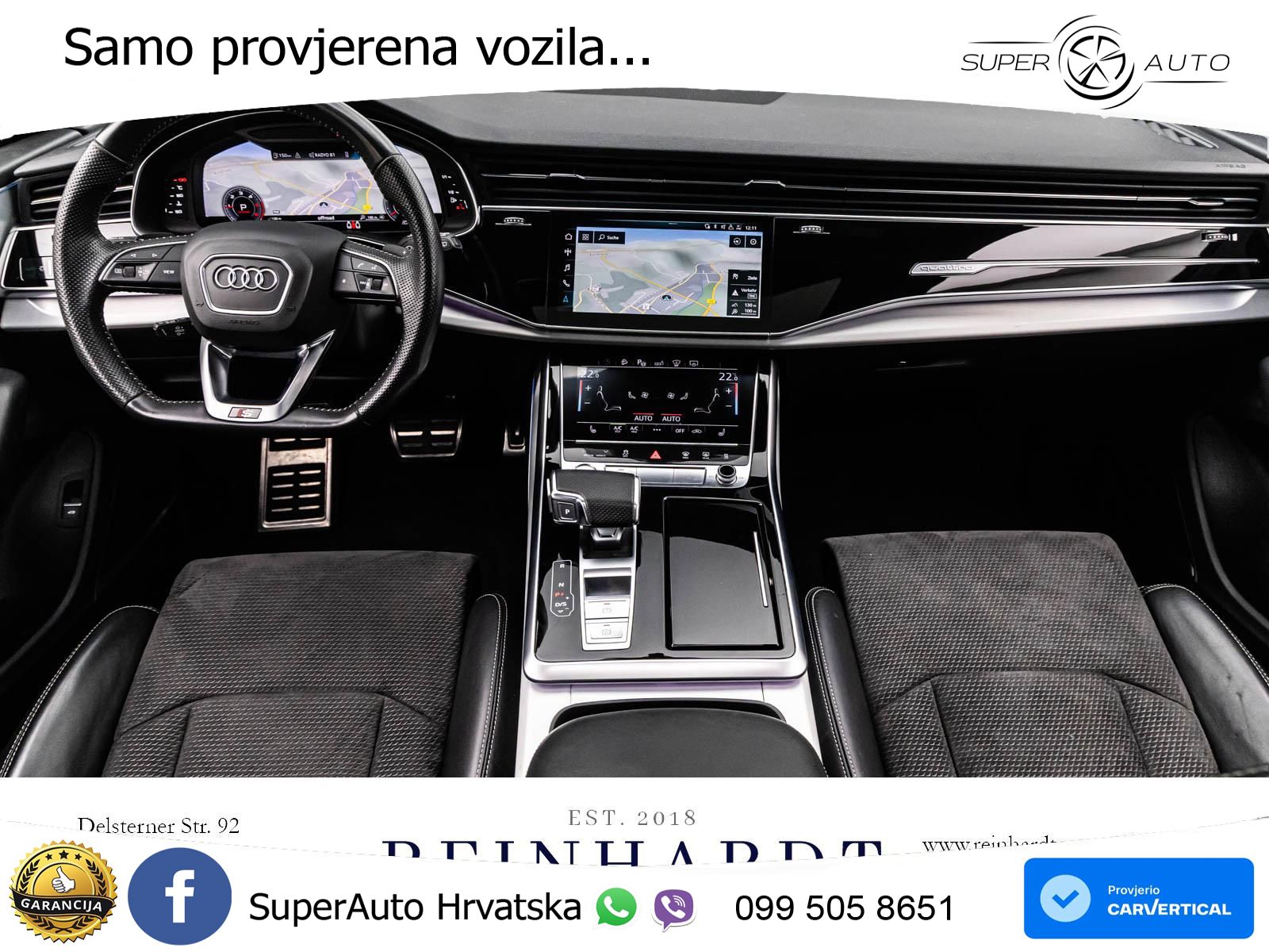 Audi Q8 50 TDI V6 (286 KS) quattro Tiptronic
