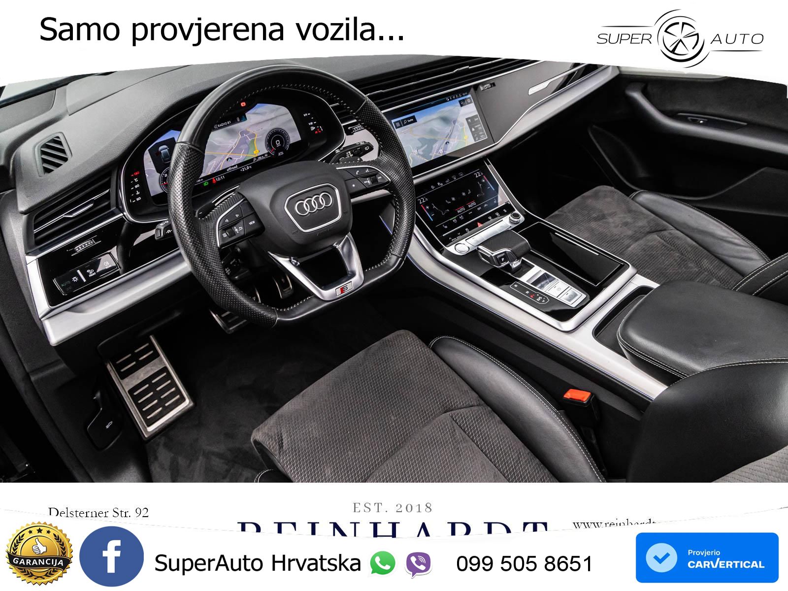 Audi Q8 50 TDI V6 (286 KS) quattro Tiptronic