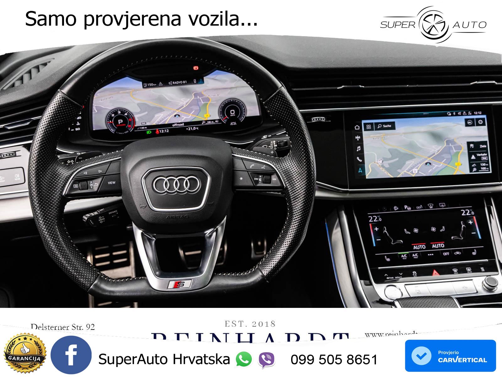 Audi Q8 50 TDI V6 (286 KS) quattro Tiptronic