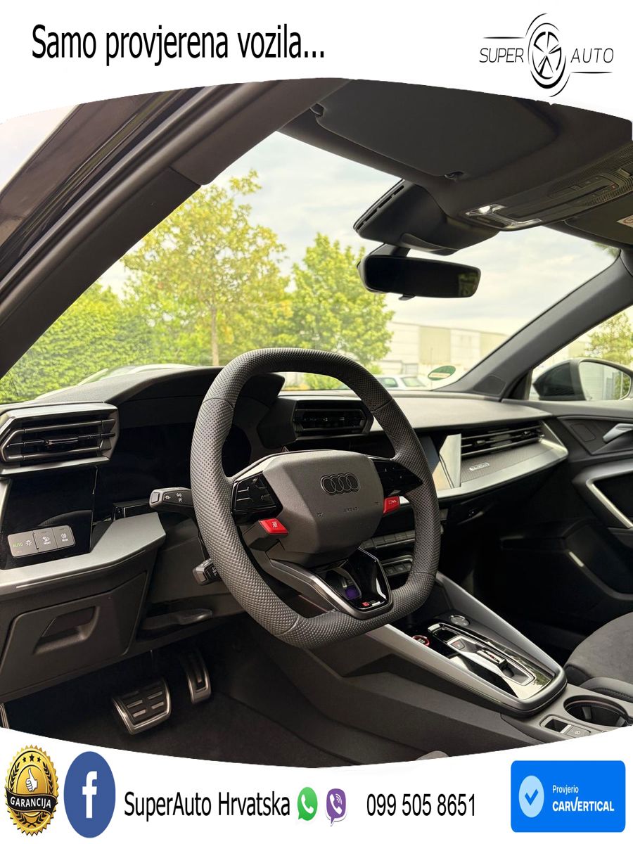 Audi RS3 Sportback 2.5 TFSI (400 KS) quattro S tronic LED+GR SJED+ACC