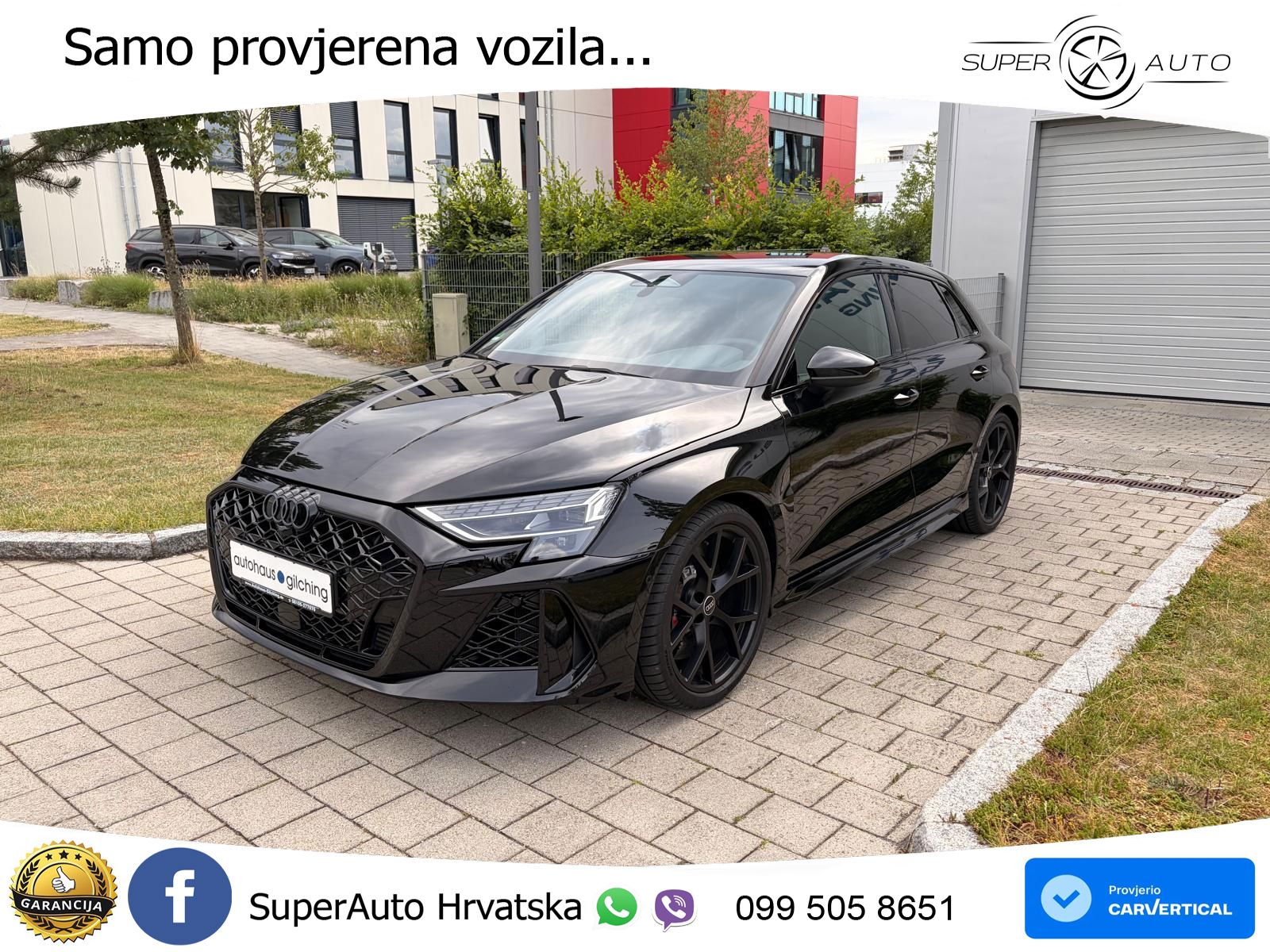 Audi RS3 Sportback 2.5 TFSI (400 KS) quattro S tronic LED+GR SJED+ACC