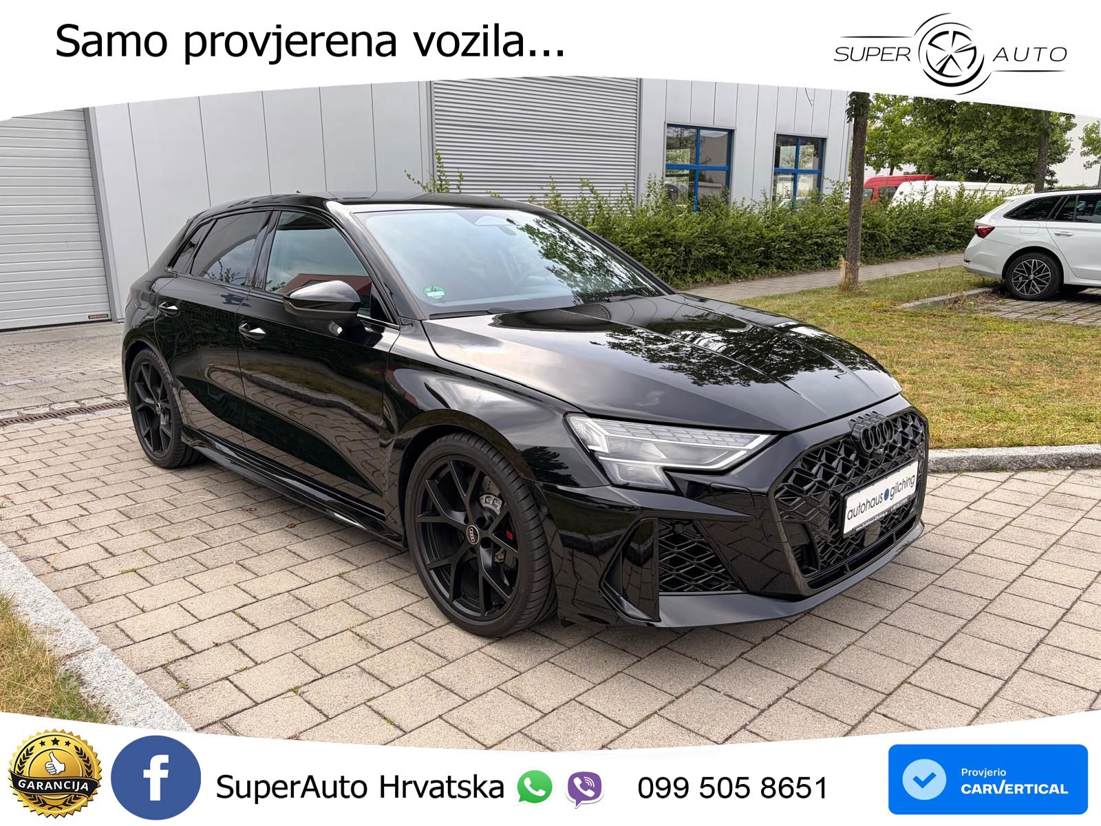 Audi RS3 Sportback 2.5 TFSI (400 KS) quattro S tronic LED+GR SJED+ACC