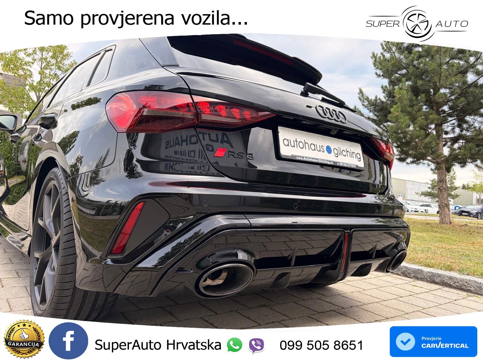 Audi RS3 Sportback 2.5 TFSI (400 KS) quattro S tronic LED+GR SJED+ACC