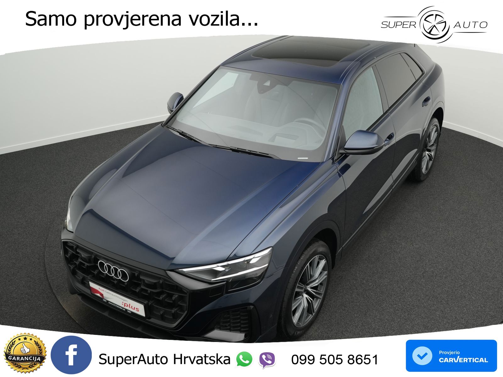 Audi Q8 50 TDI V6 (286 KS) quattro Tiptronic LED+GR SJED+ACC