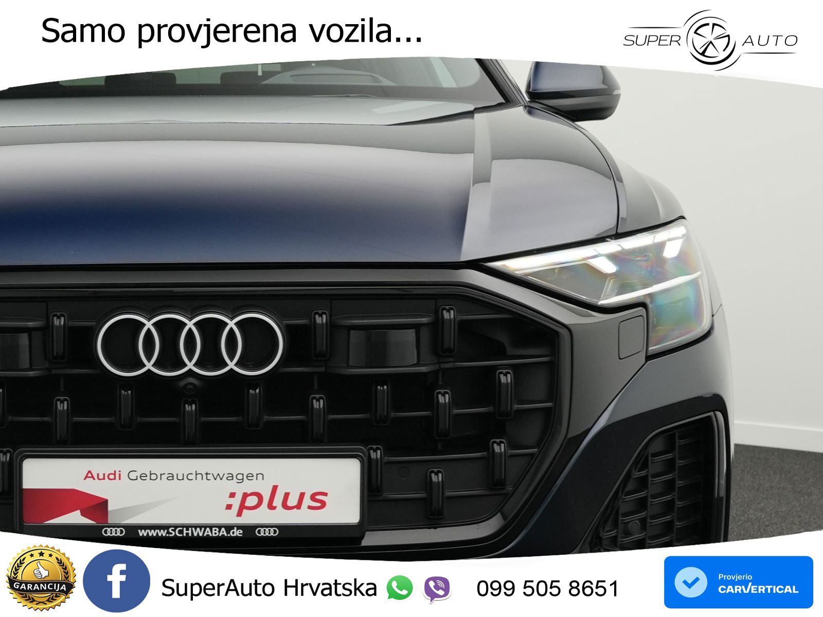 Audi Q8 50 TDI V6 (286 KS) quattro Tiptronic LED+GR SJED+ACC