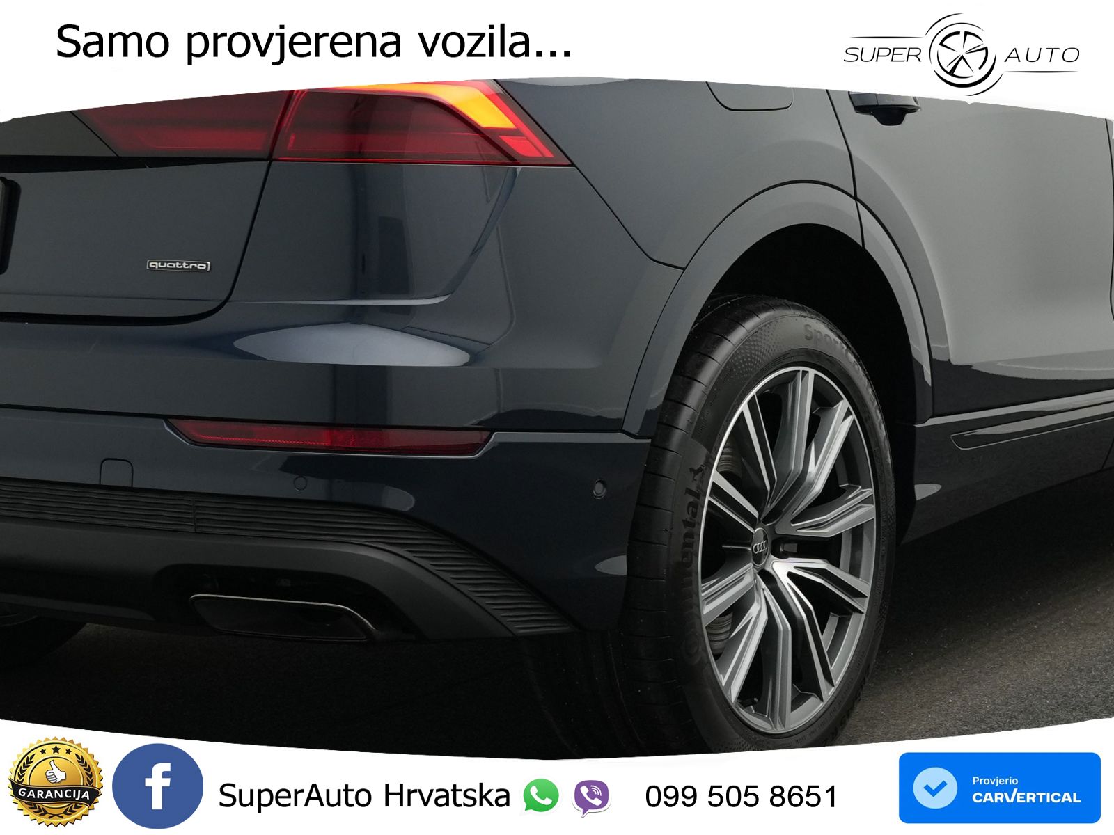 Audi Q8 50 TDI V6 (286 KS) quattro Tiptronic LED+GR SJED+ACC