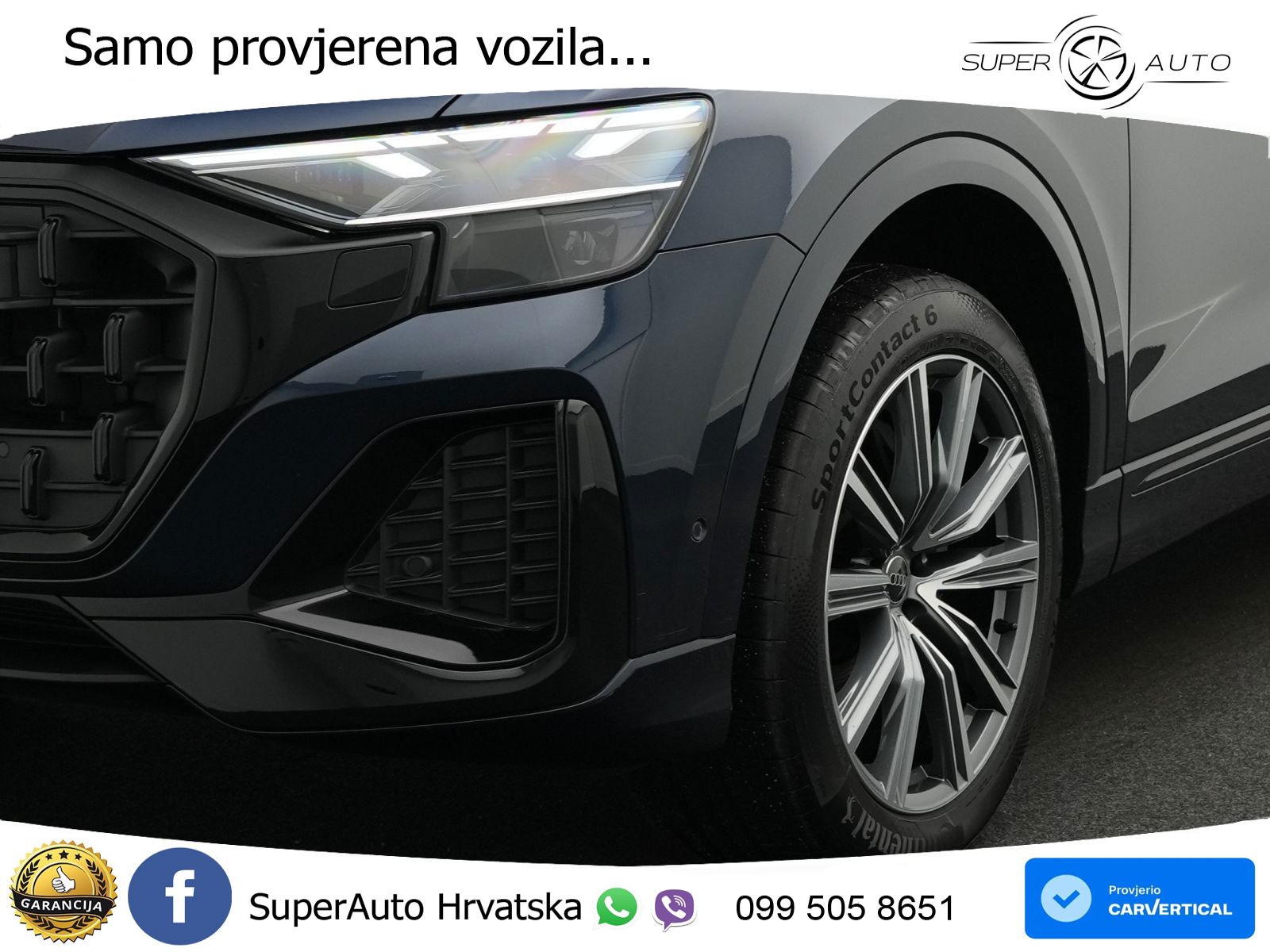 Audi Q8 50 TDI V6 (286 KS) quattro Tiptronic LED+GR SJED+ACC