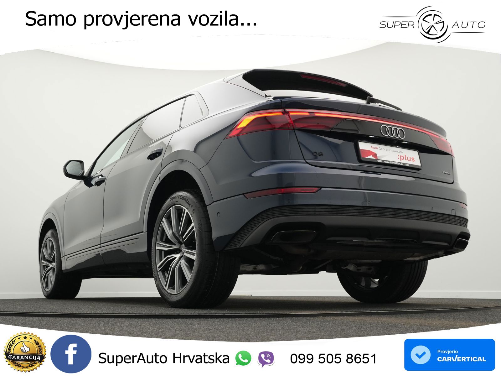 Audi Q8 50 TDI V6 (286 KS) quattro Tiptronic LED+GR SJED+ACC