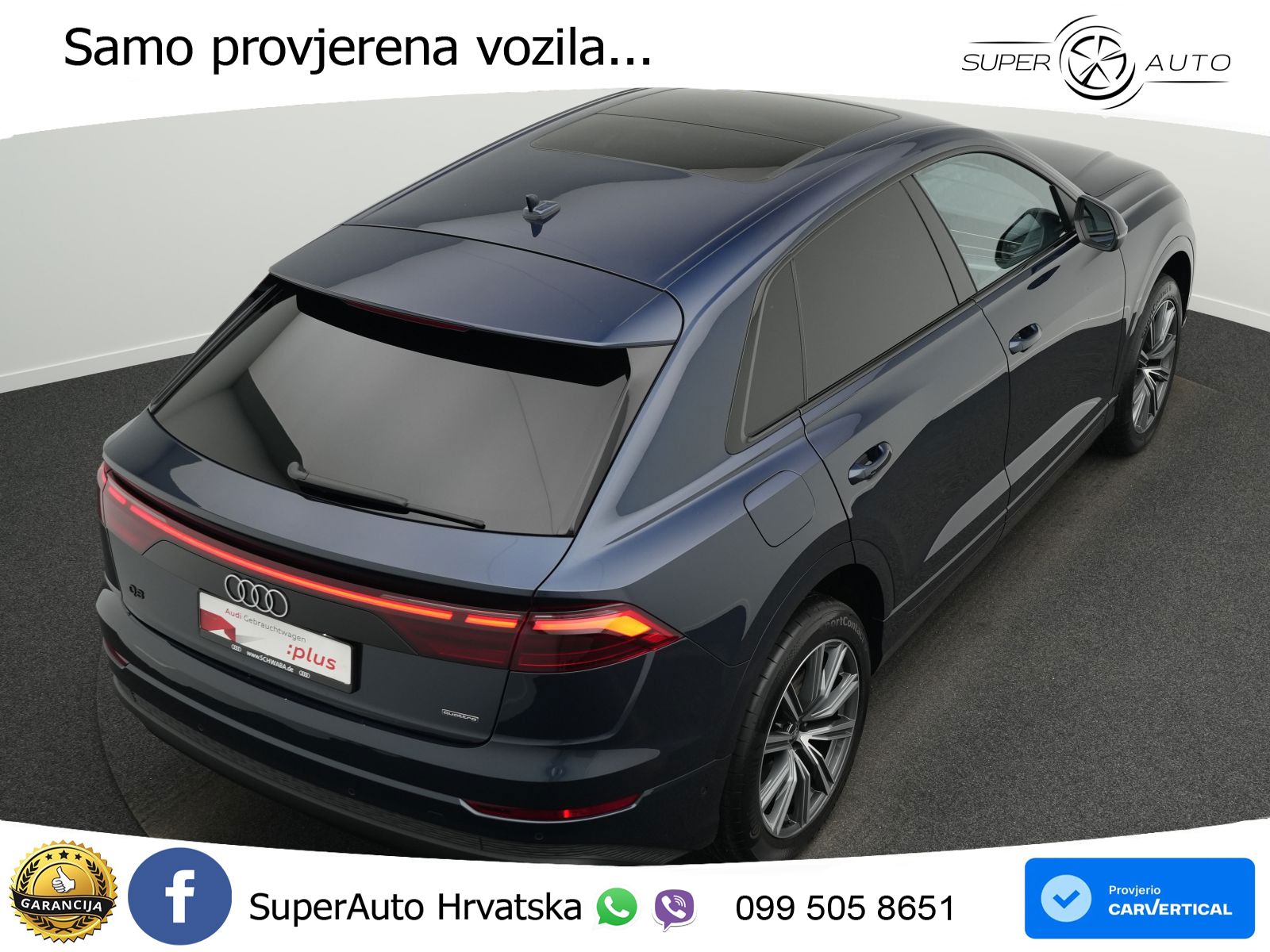 Audi Q8 50 TDI V6 (286 KS) quattro Tiptronic LED+GR SJED+ACC