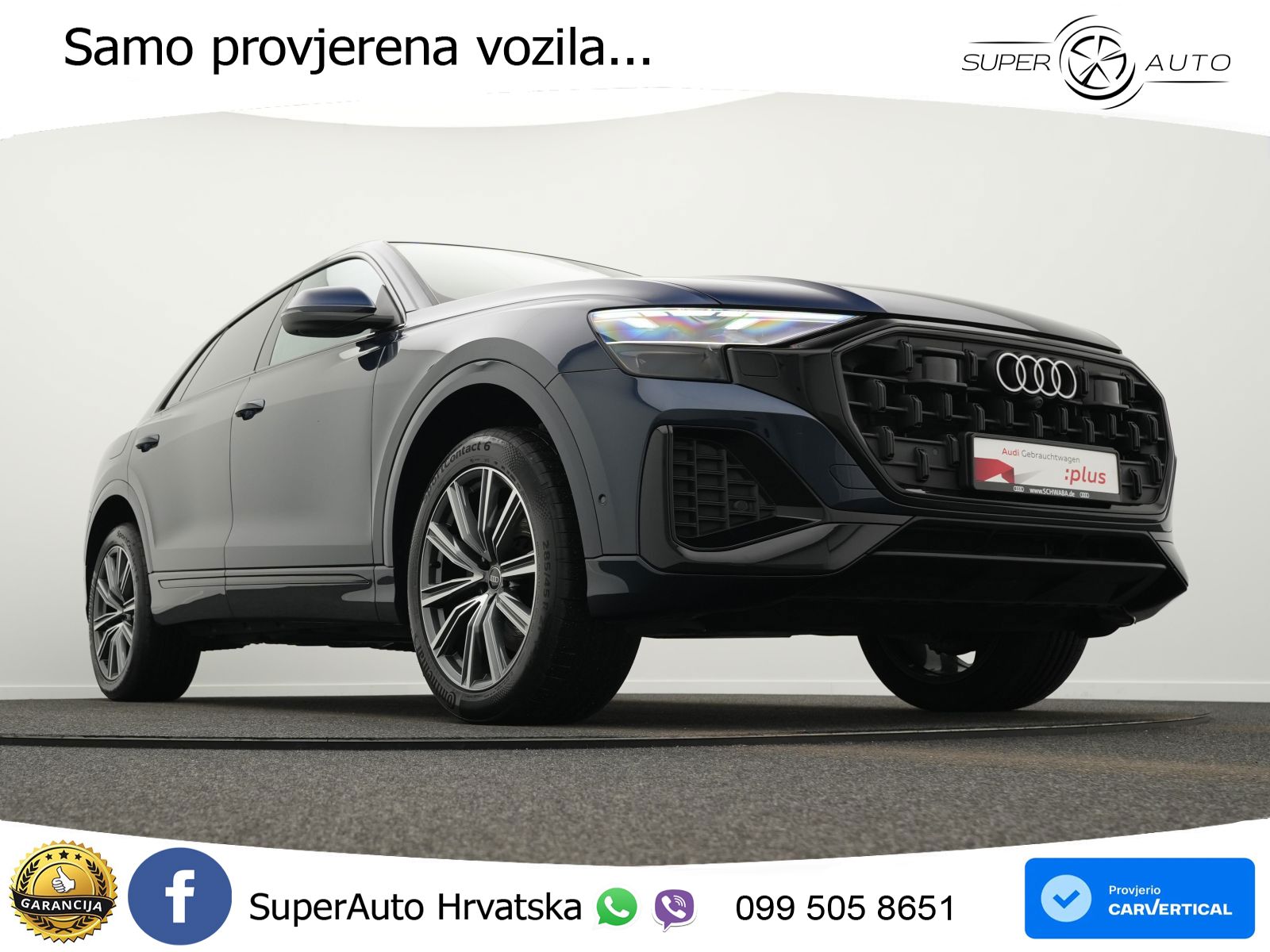 Audi Q8 50 TDI V6 (286 KS) quattro Tiptronic LED+GR SJED+ACC