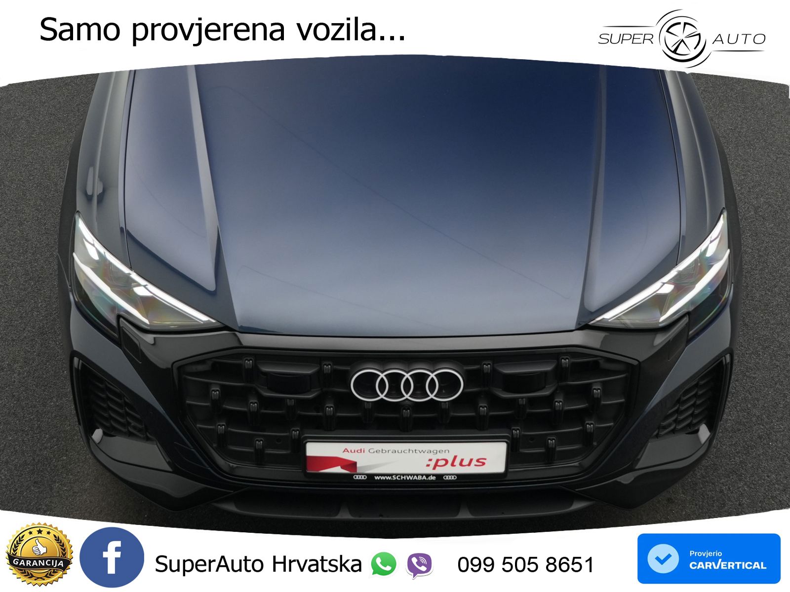 Audi Q8 50 TDI V6 (286 KS) quattro Tiptronic LED+GR SJED+ACC
