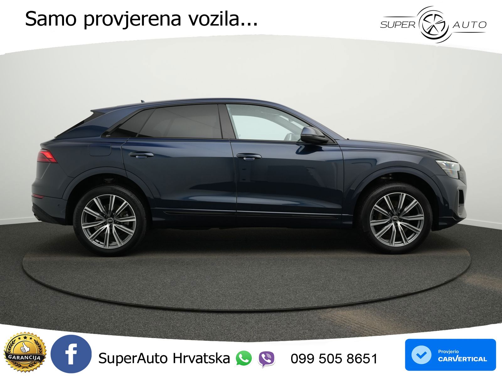 Audi Q8 50 TDI V6 (286 KS) quattro Tiptronic LED+GR SJED+ACC