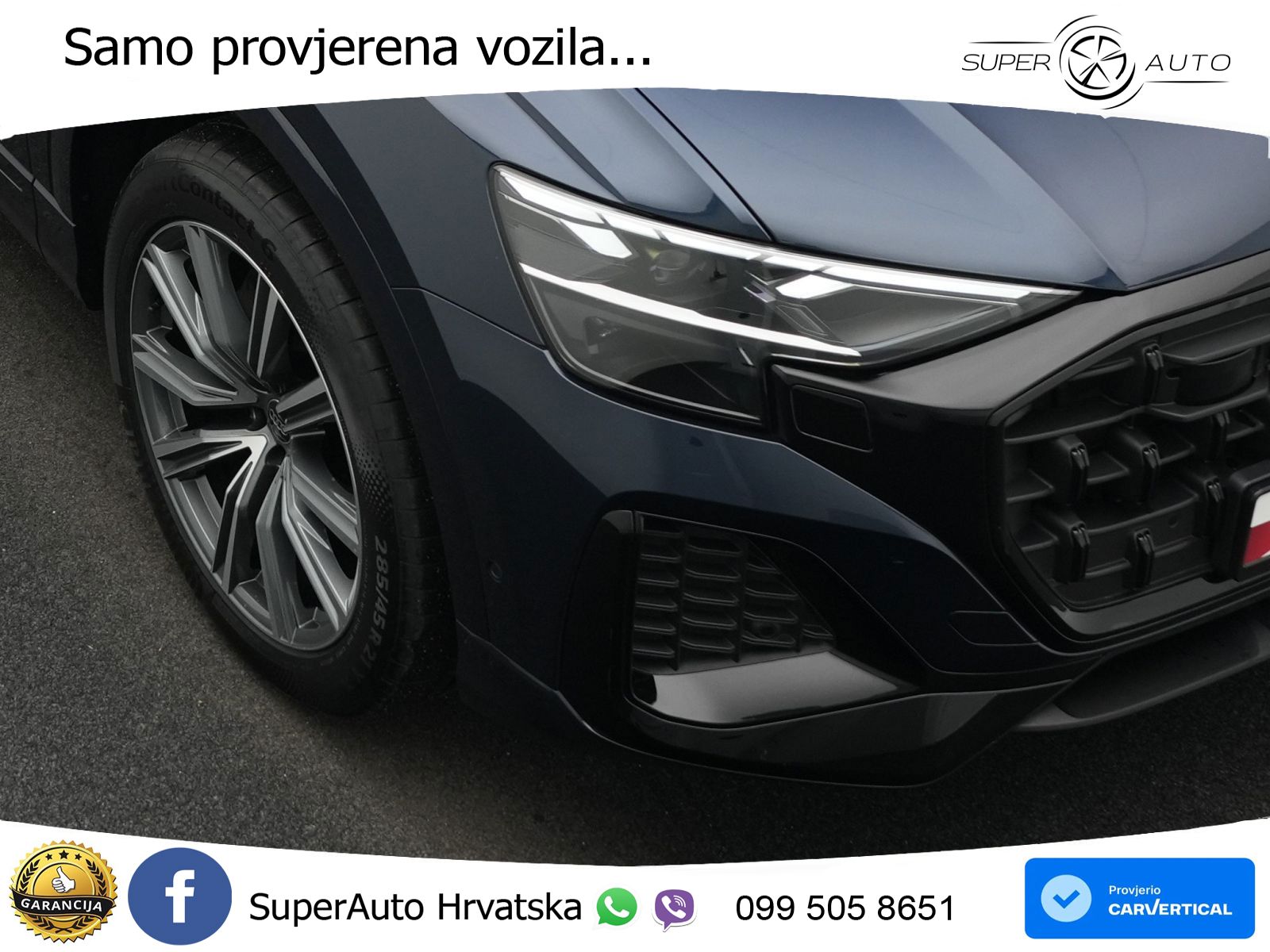 Audi Q8 50 TDI V6 (286 KS) quattro Tiptronic LED+GR SJED+ACC