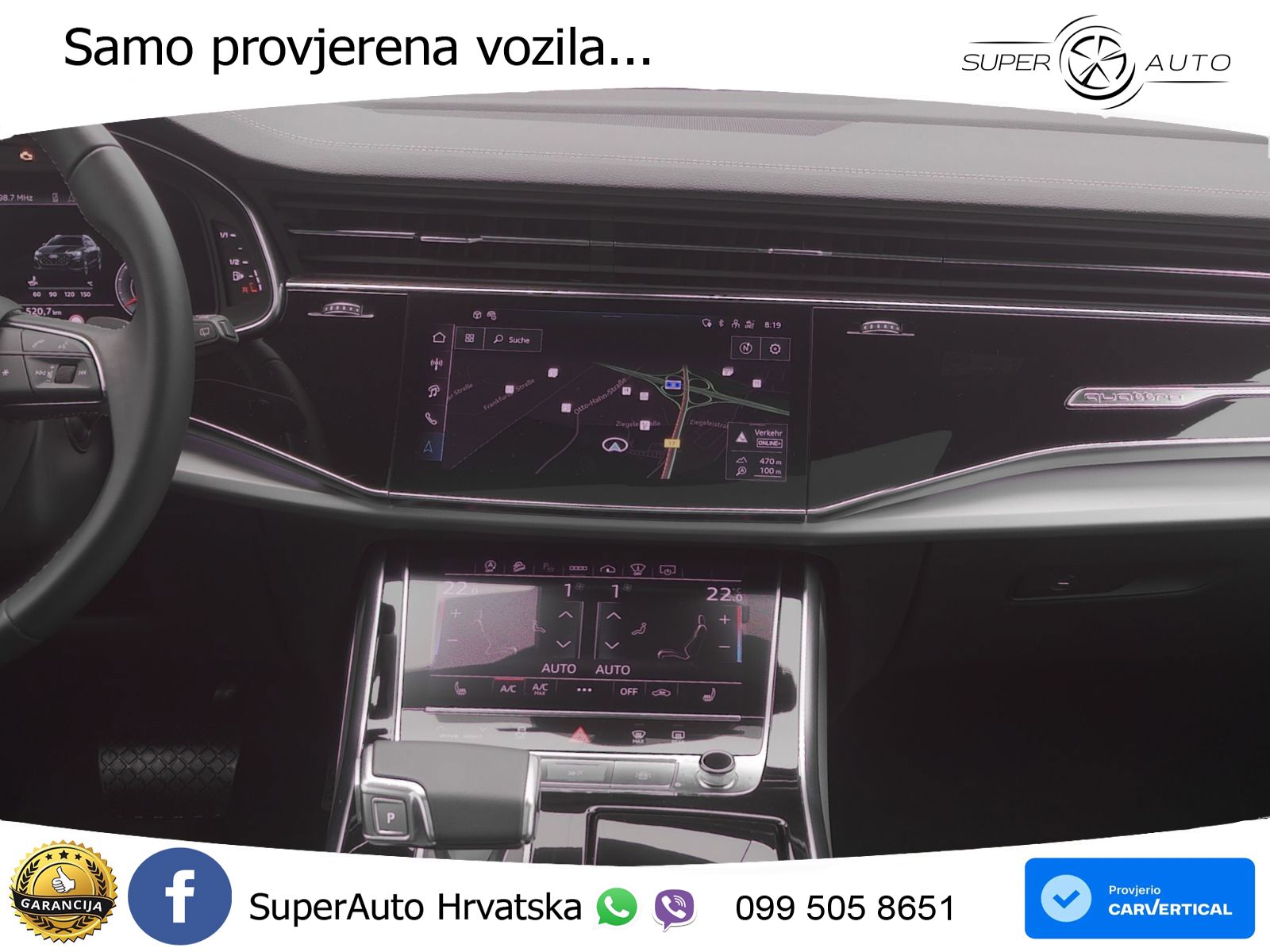 Audi Q8 50 TDI V6 (286 KS) quattro Tiptronic LED+GR SJED+ACC