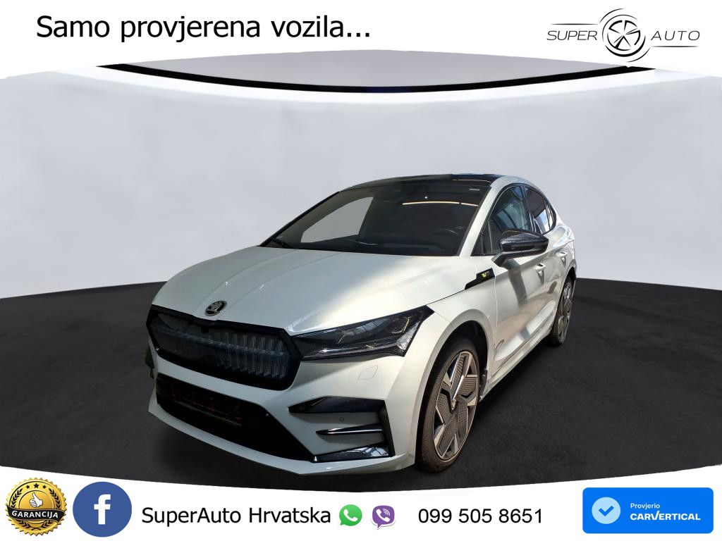 Škoda Enyaq Coupe iV RS 82 kWh (299 KS) AWD Suite LED+GR SJED+ACC