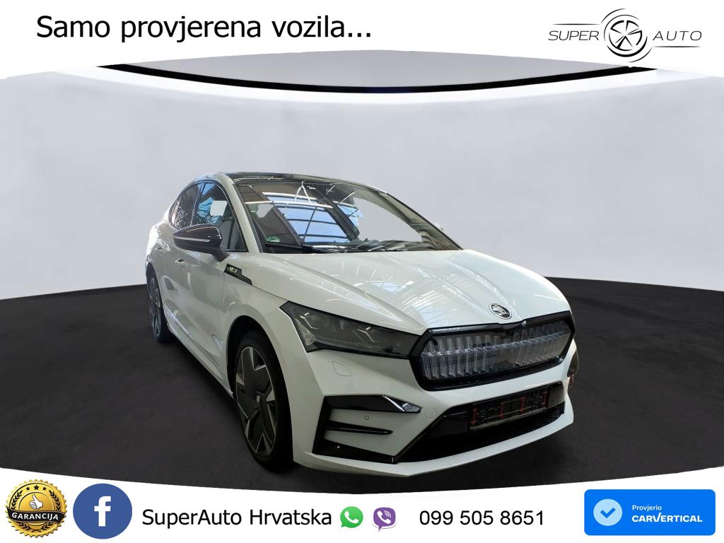 Škoda Enyaq Coupe iV RS 82 kWh (299 KS) AWD Suite LED+GR SJED+ACC