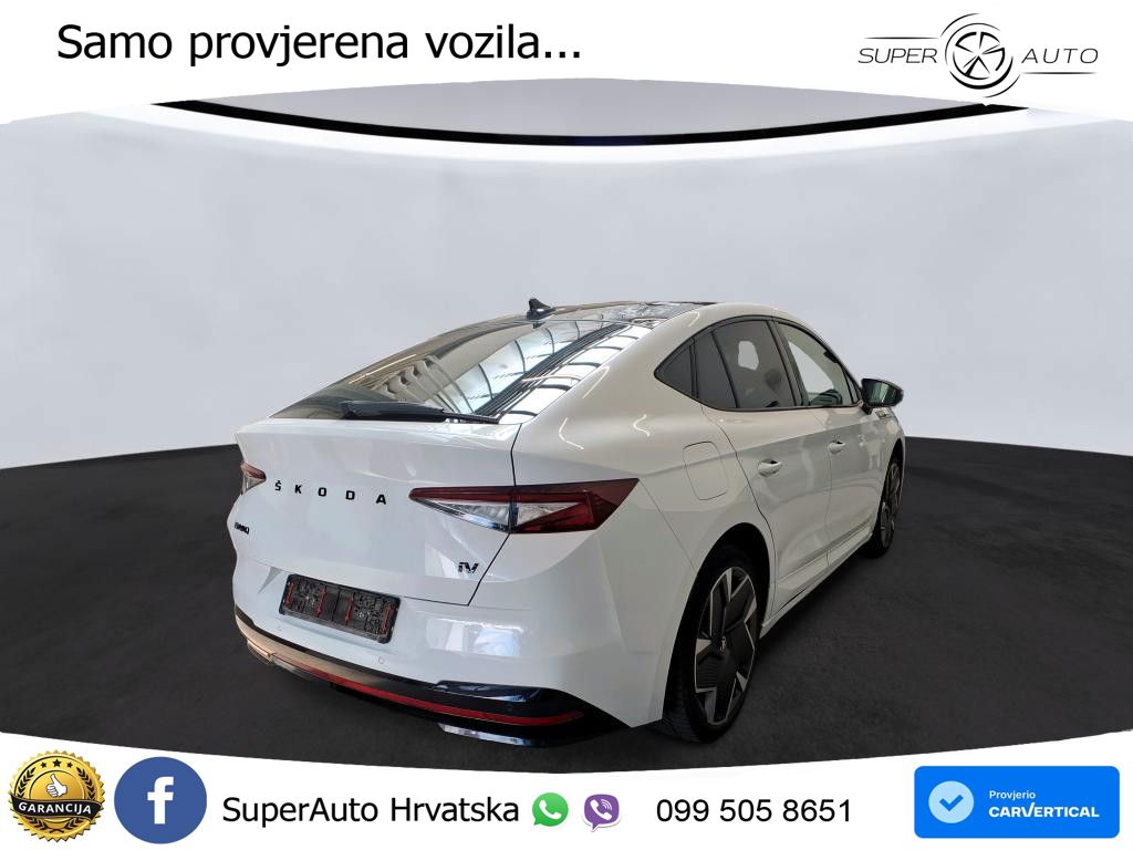 Škoda Enyaq Coupe iV RS 82 kWh (299 KS) AWD Suite LED+GR SJED+ACC