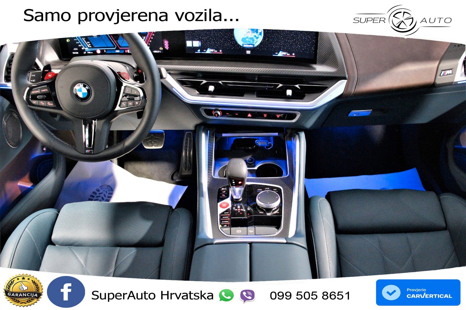 BMW XM 4.4 V8 (653 KS) xDrive Steptronic LED+GR SJED+ACC