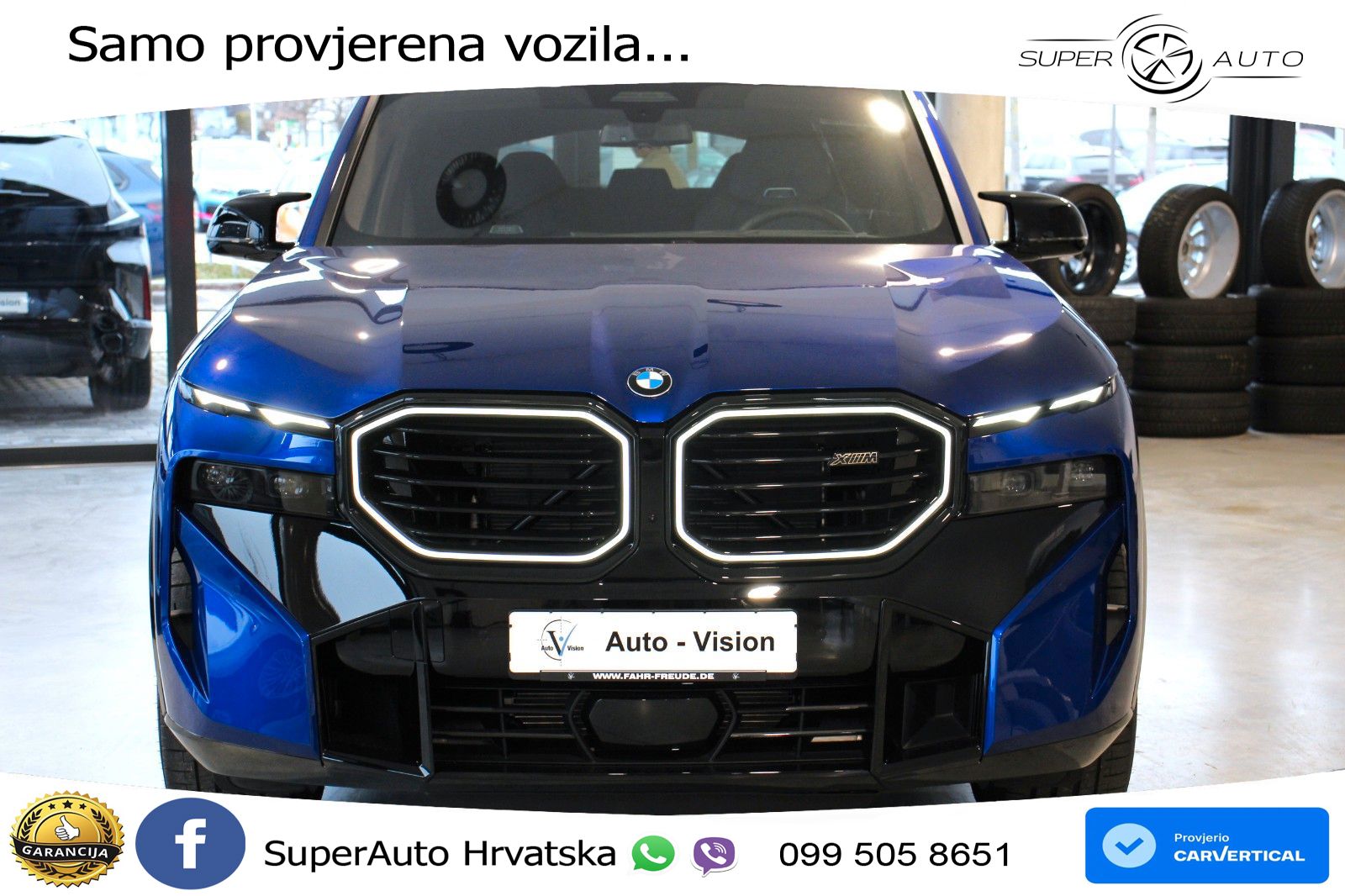 BMW XM 4.4 V8 (653 KS) xDrive Steptronic LED+GR SJED+ACC