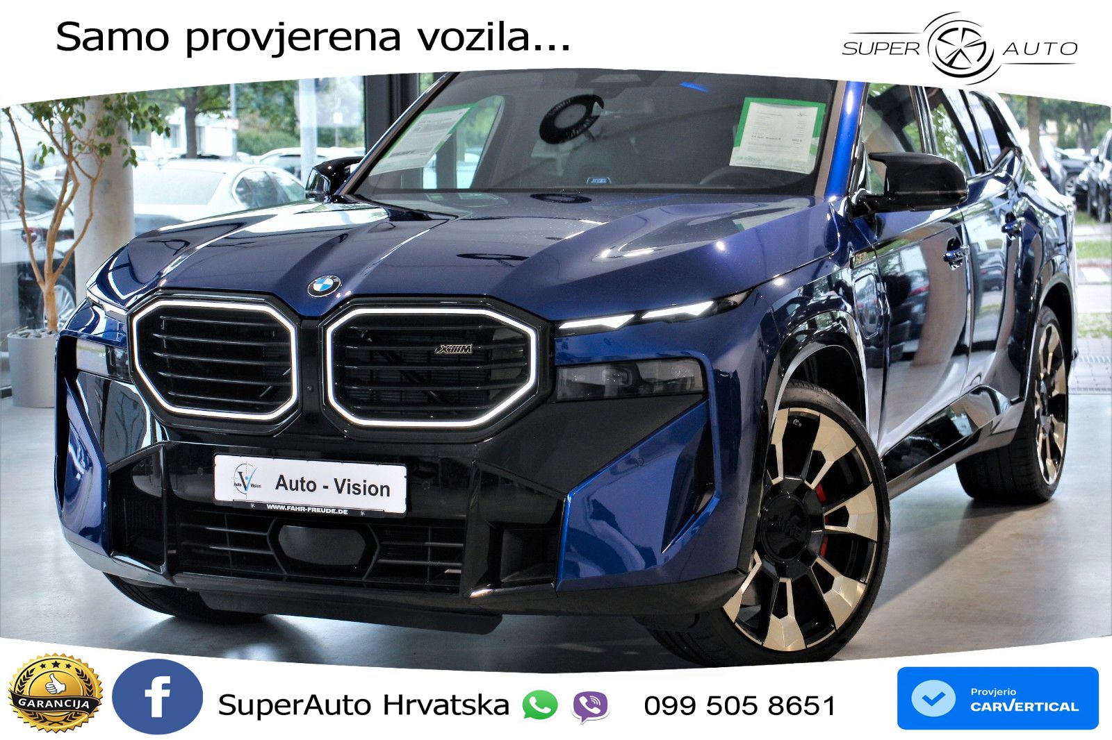 BMW XM 4.4 V8 (653 KS) xDrive Steptronic LED+GR SJED+ACC