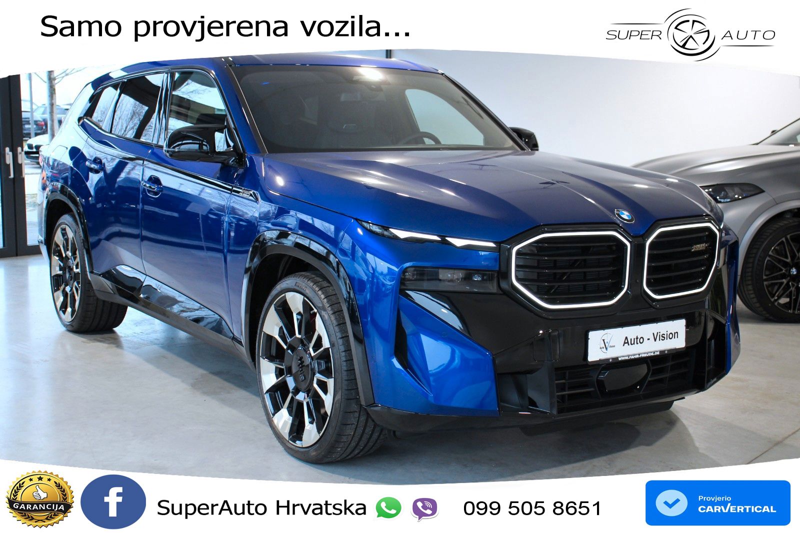 BMW XM 4.4 V8 (653 KS) xDrive Steptronic LED+GR SJED+ACC