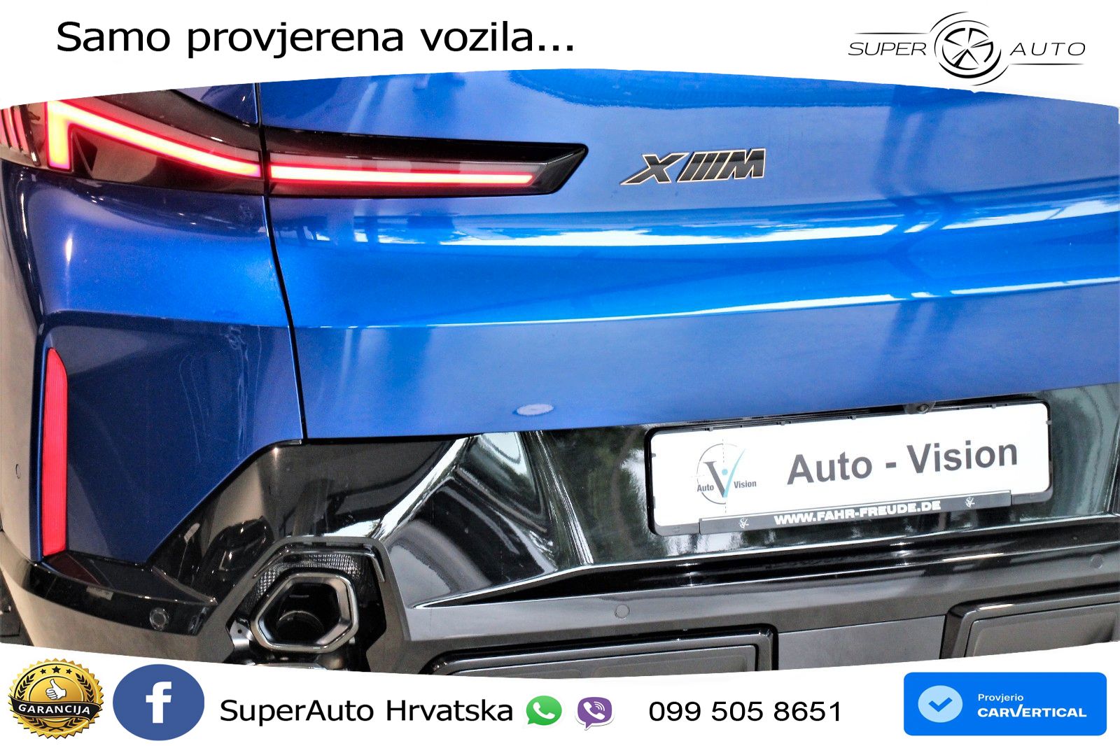 BMW XM 4.4 V8 (653 KS) xDrive Steptronic LED+GR SJED+ACC