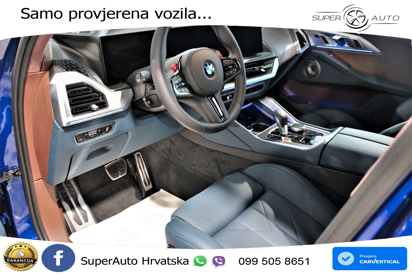 BMW XM 4.4 V8 (653 KS) xDrive Steptronic LED+GR SJED+ACC