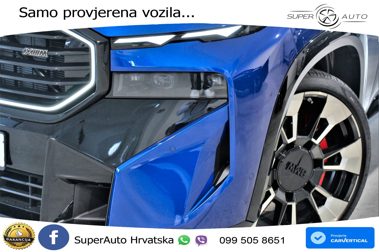 BMW XM 4.4 V8 (653 KS) xDrive Steptronic LED+GR SJED+ACC