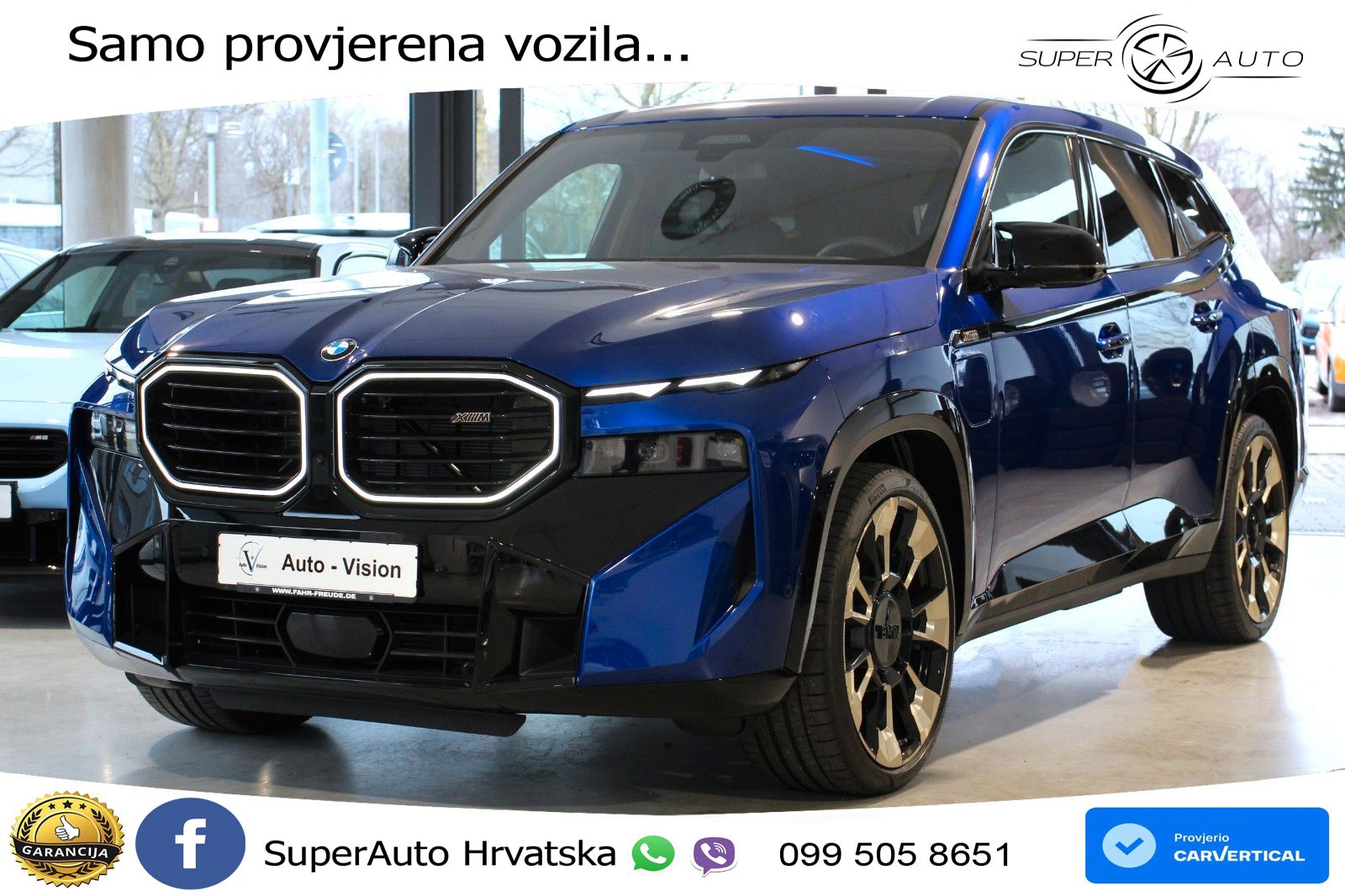 BMW XM 4.4 V8 (653 KS) xDrive Steptronic LED+GR SJED+ACC