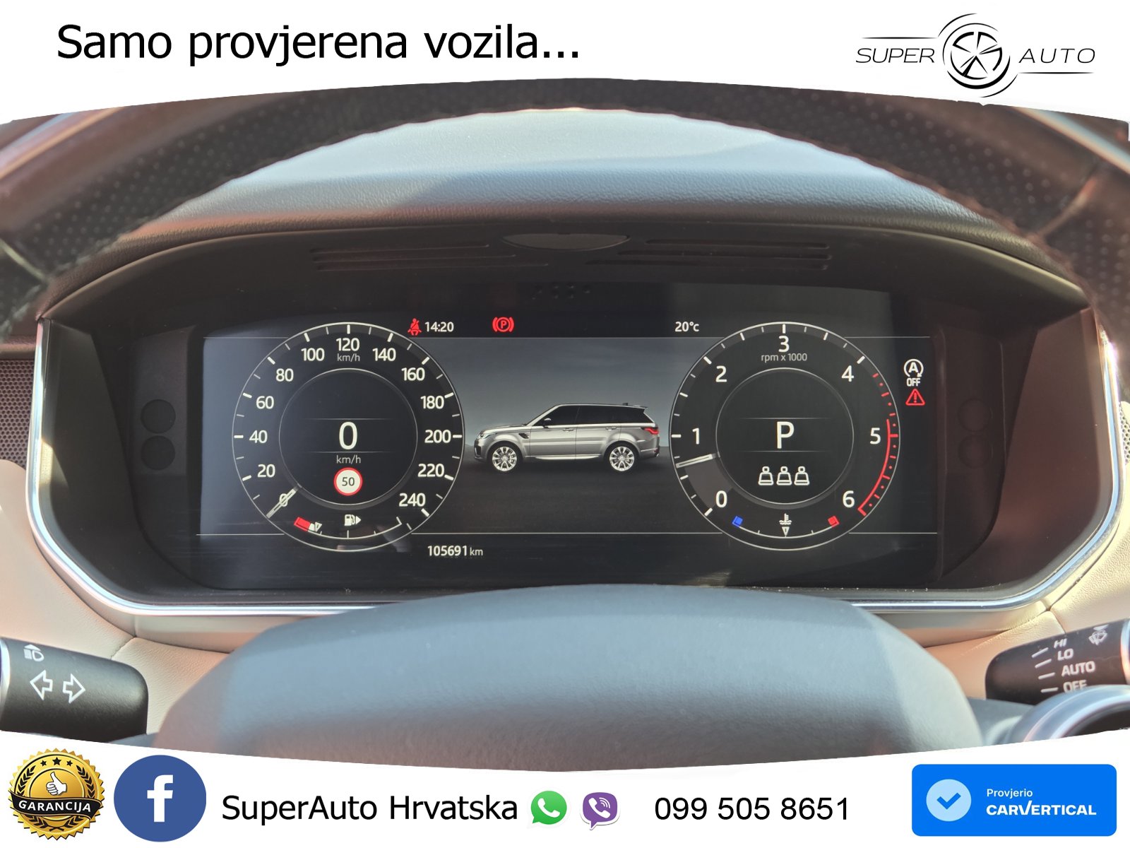 Land Rover	Range Rover Sport 3.0 D250 (249 KS) AWD Automatic
