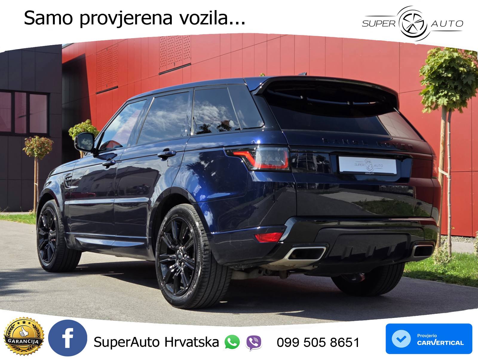 Land Rover	Range Rover Sport 3.0 D250 (249 KS) AWD Automatic