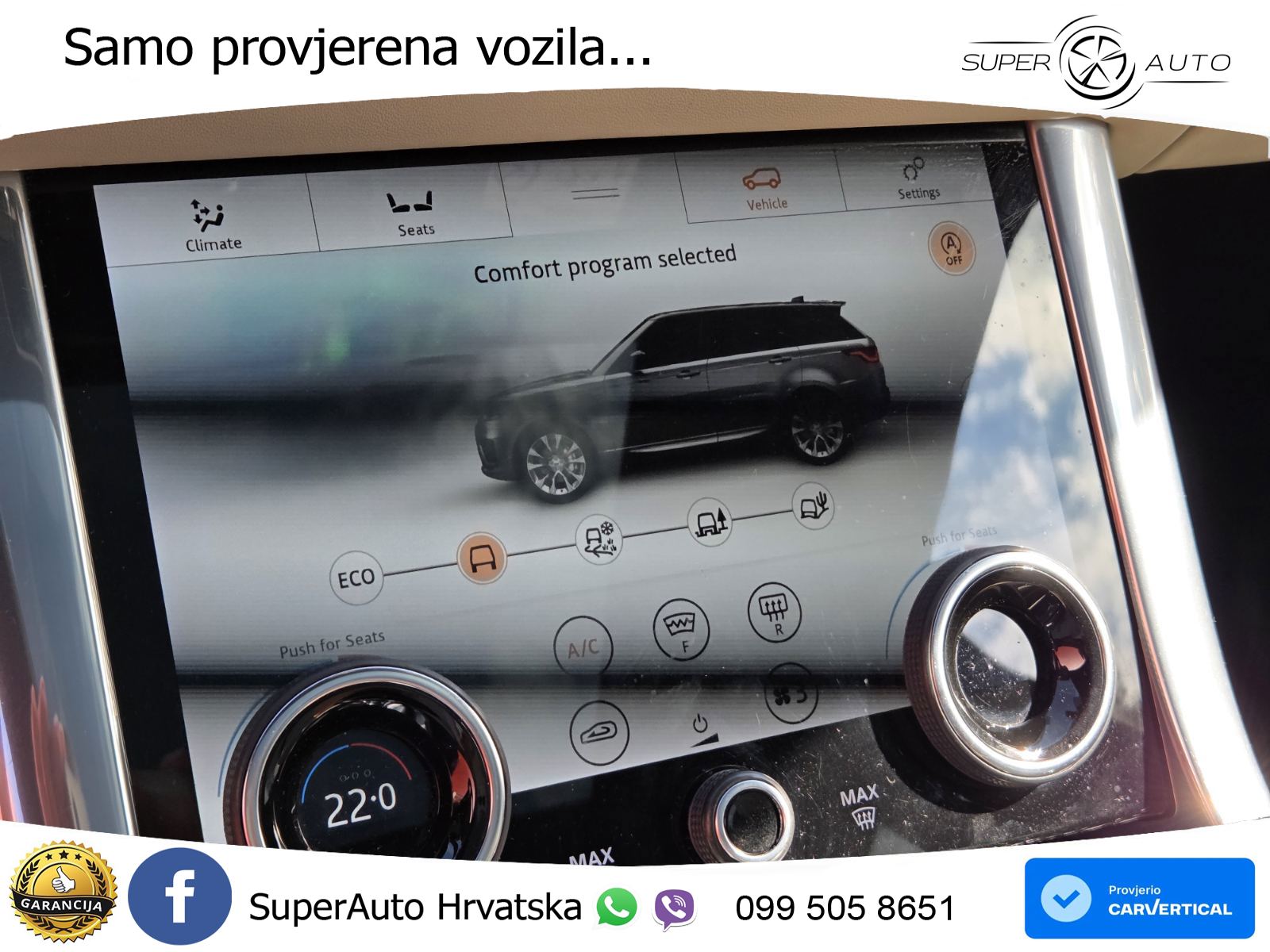Land Rover	Range Rover Sport 3.0 D250 (249 KS) AWD Automatic