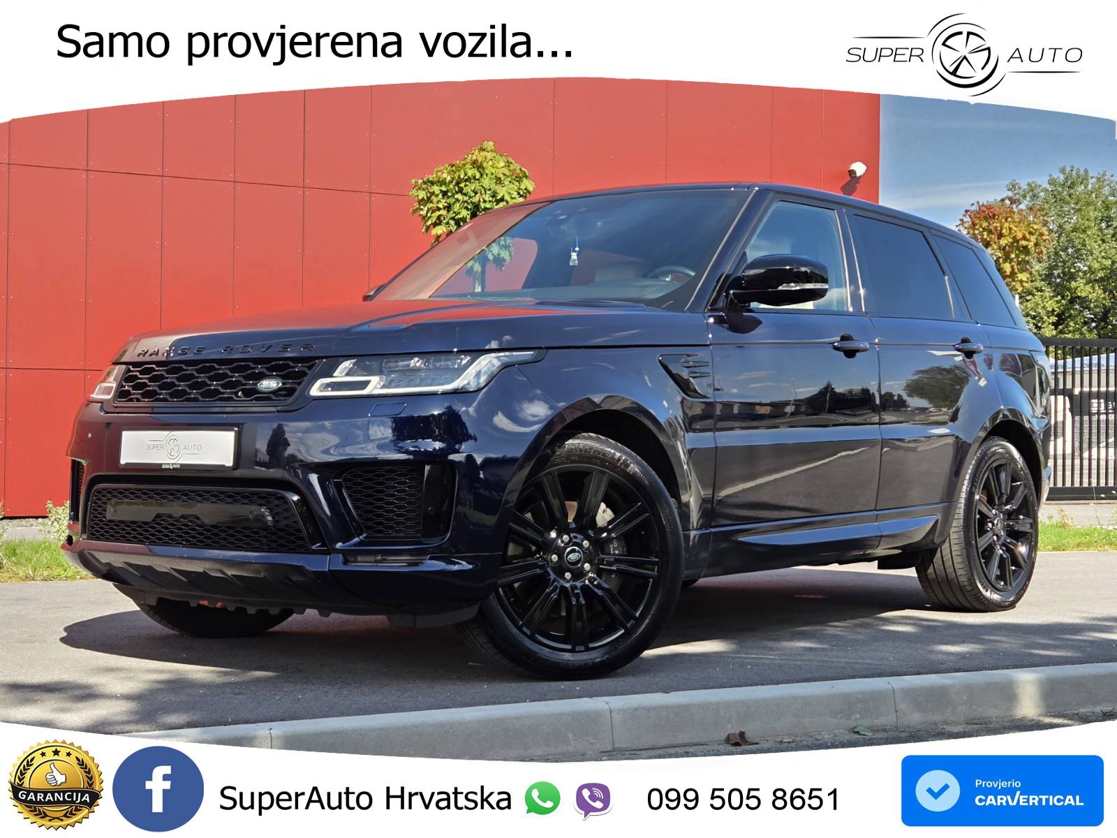 Land Rover	Range Rover Sport 3.0 D250 (249 KS) AWD Automatic