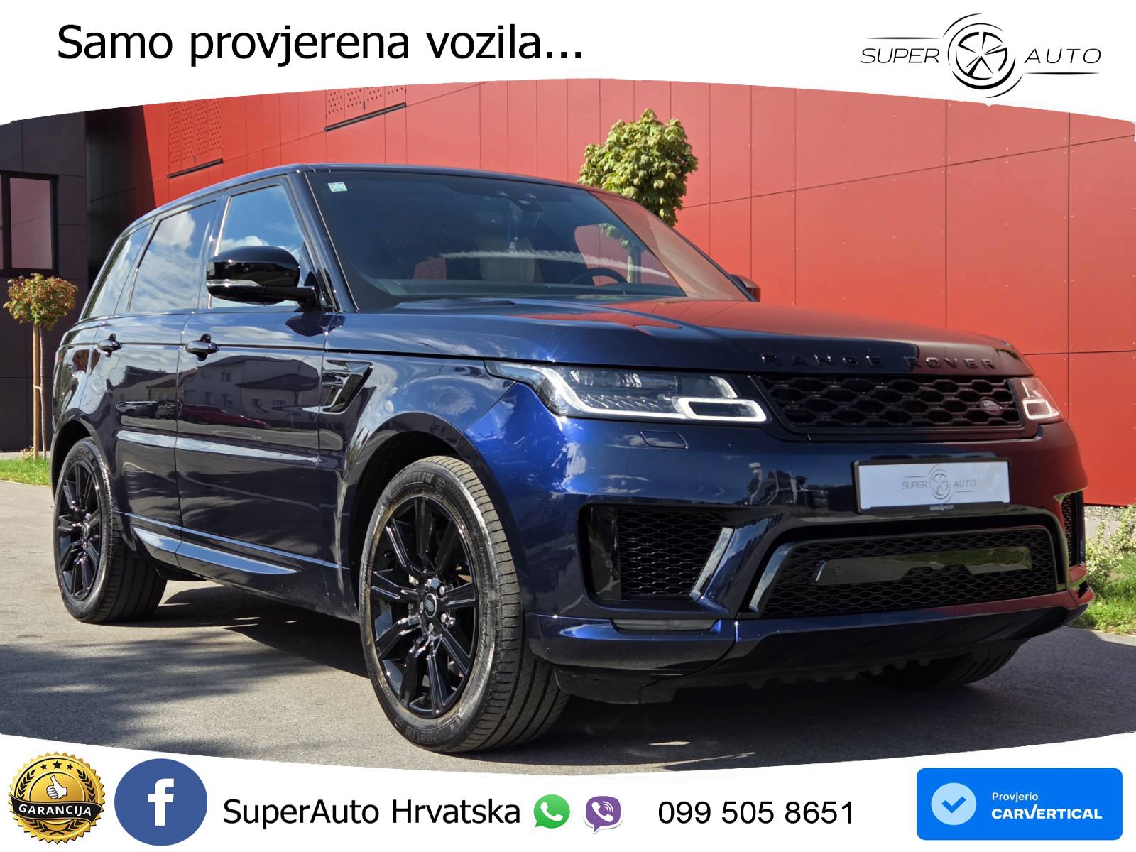 Land Rover	Range Rover Sport 3.0 D250 (249 KS) AWD Automatic