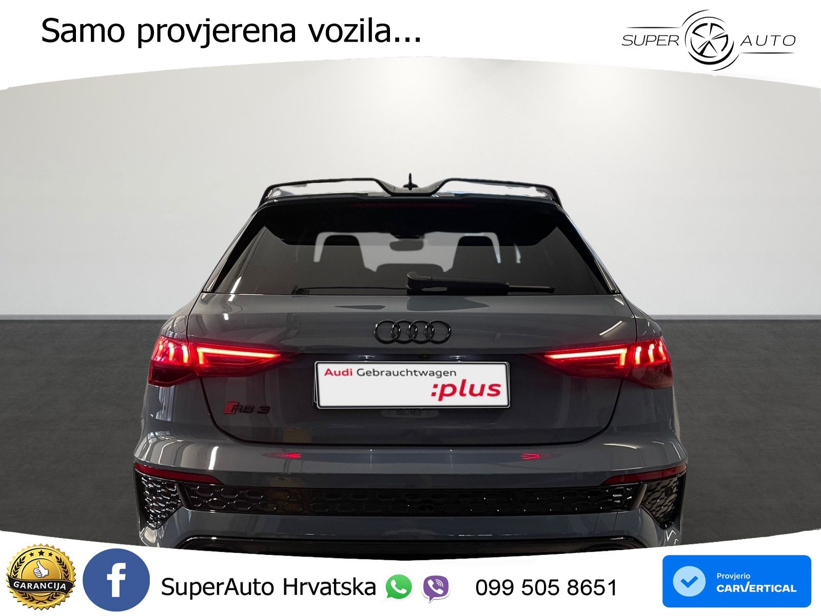 Audi RS3 Sportback 2.5 TFSI (400 KS) quattro S tronic LED+GR SJED+ACC