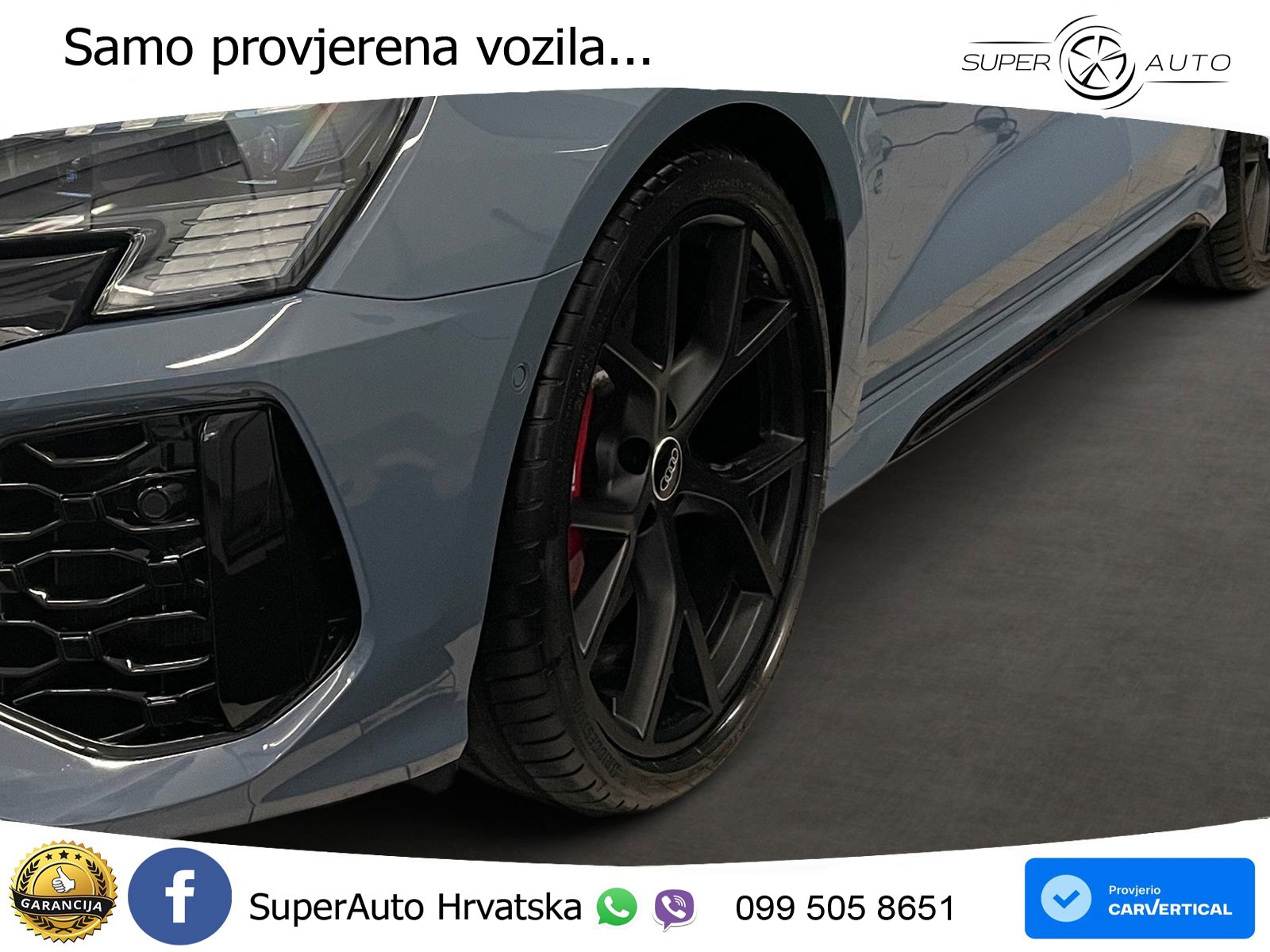 Audi RS3 Sportback 2.5 TFSI (400 KS) quattro S tronic LED+GR SJED+ACC