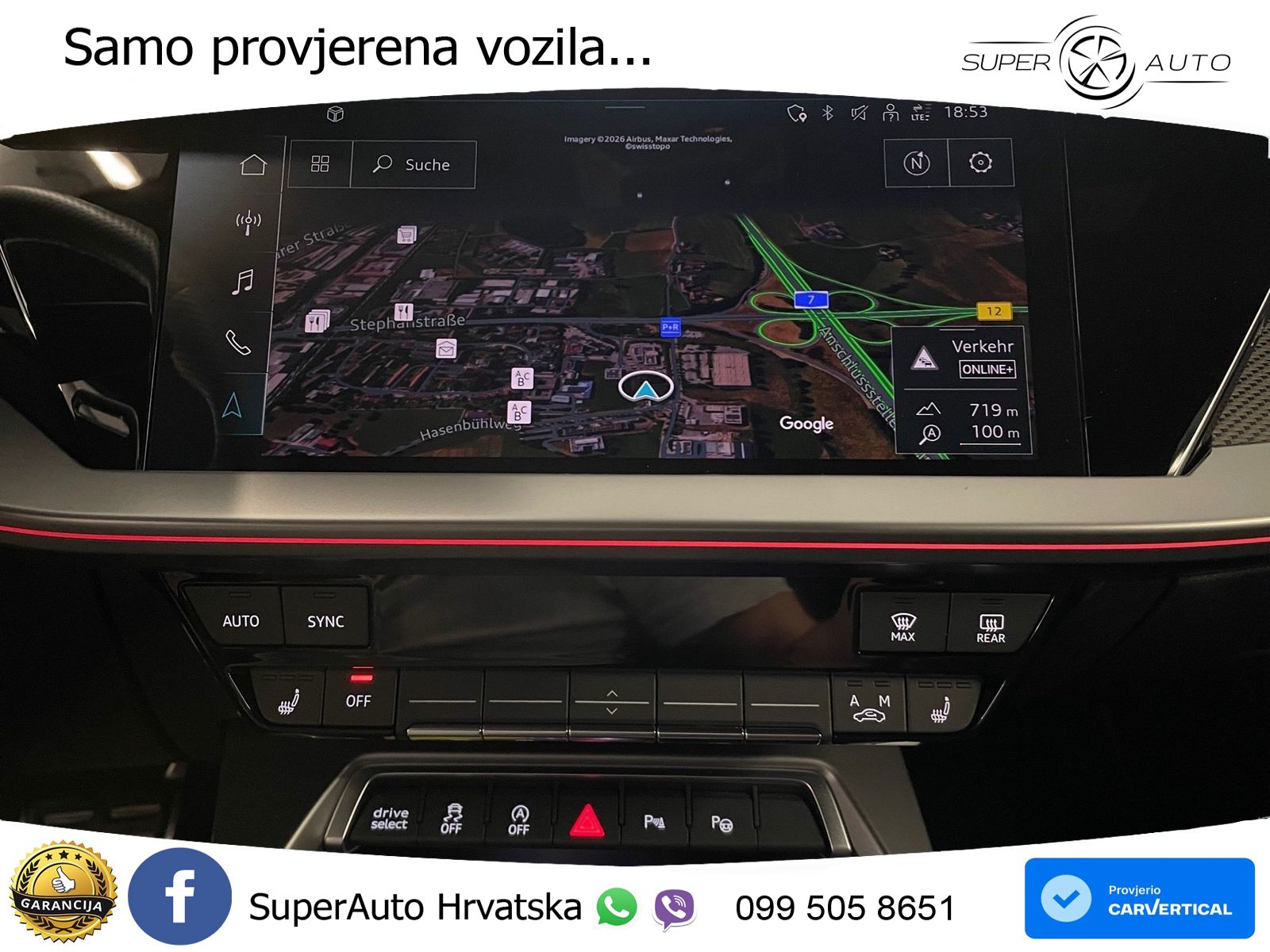 Audi RS3 Sportback 2.5 TFSI (400 KS) quattro S tronic LED+GR SJED+ACC