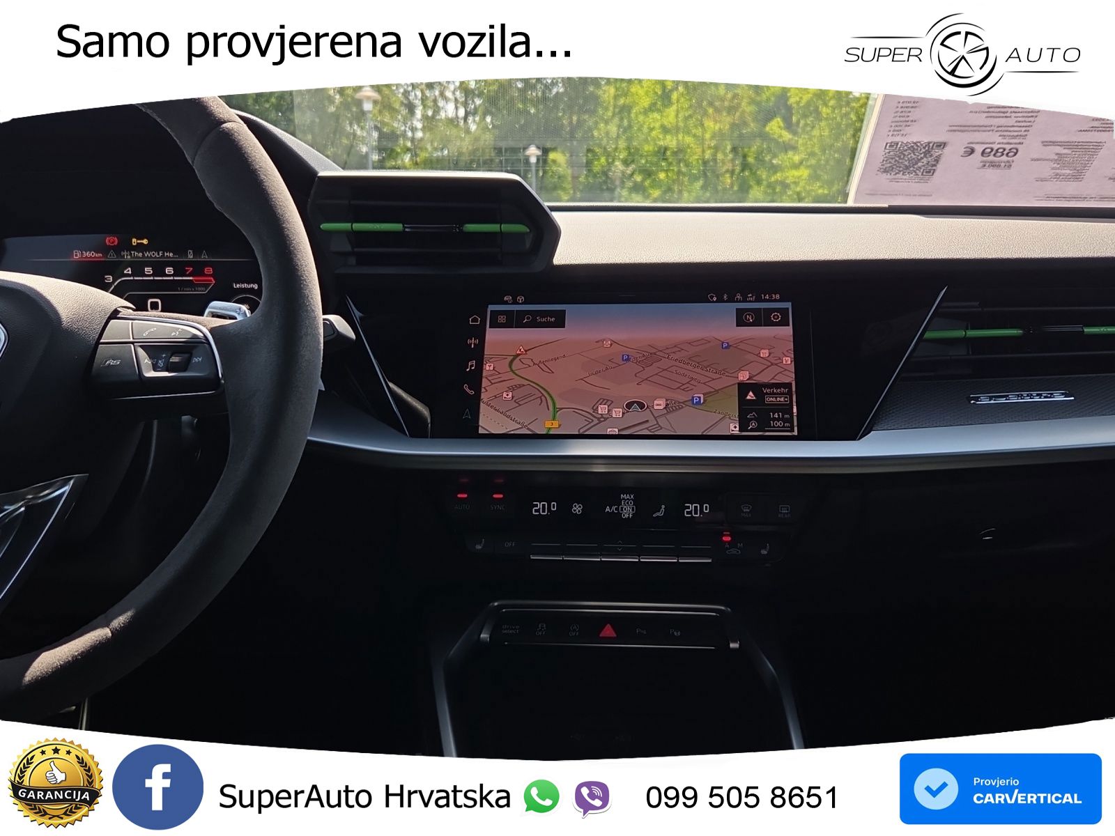 Audi RS3 Sportback 2.5 TFSI (400 KS) quattro S tronic LED+GR SJED+ACC