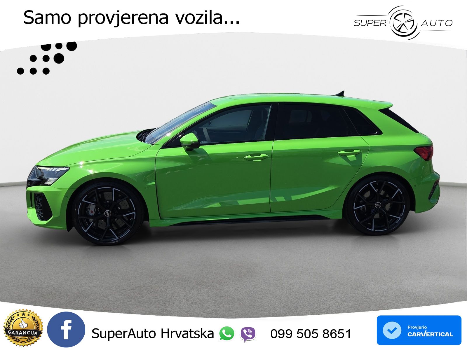 Audi RS3 Sportback 2.5 TFSI (400 KS) quattro S tronic LED+GR SJED+ACC